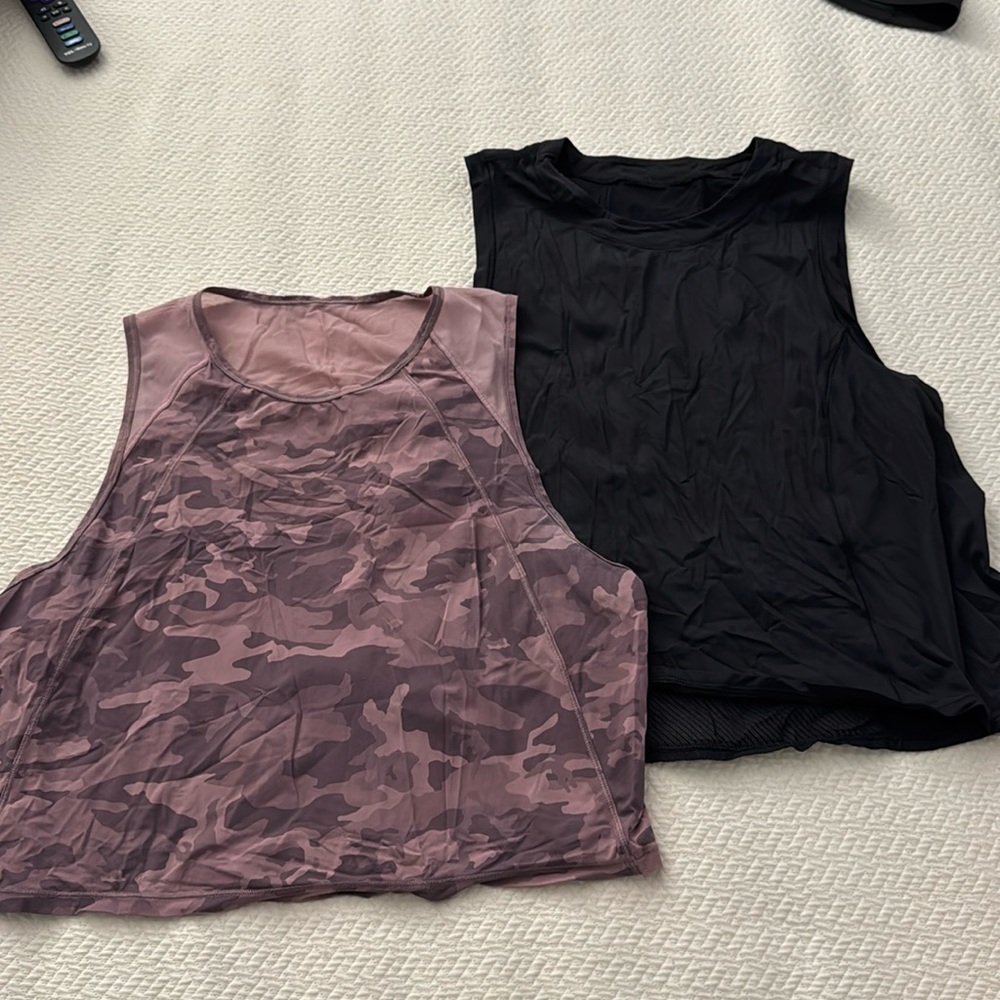 Lululemon workout tank tops